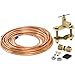 Eastman 48398 Copper Ice Maker Installation Kit, 15 Ft