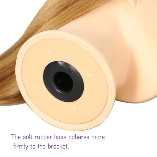 mannequin head 99 human hair for hairstyling - heat resistant manikin head for cosmetology students professionals amp practice exams blond 27