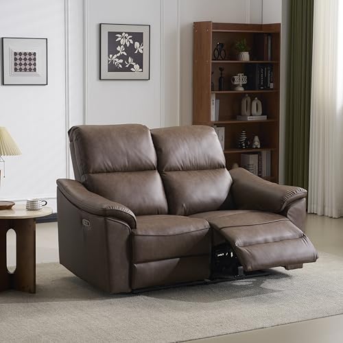 2�l�|���\�t�@�[ �d�� ���N���C�j���O USB+Type-C�[�d���t�� 156° ���N���C�j���O�\�t�@ 2�l�|�� �I�b�g�}����̌^ �d���\�t�@�[ �ψ����U ���N���C�j���O�`�F�A ��l�|�� �\�t�@�k�� (�u�����Y�u���E��, 2�l�|��)