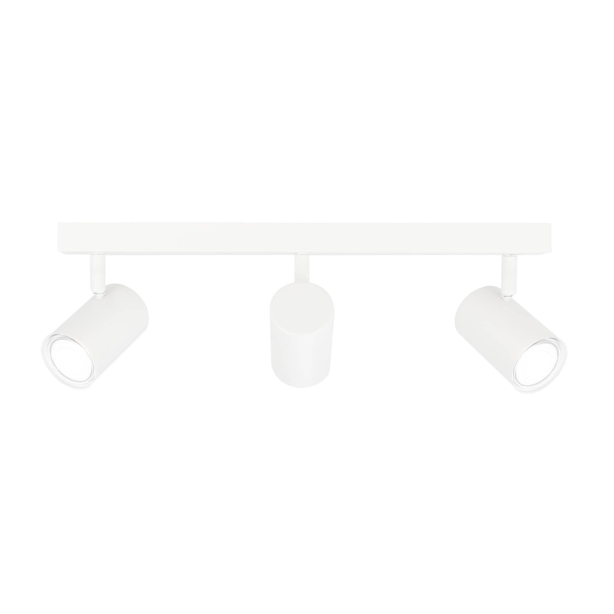 LED Deckenstrahler 3-fach Schwarz – Dimmbare Spotlights Mit GU10 Fassung, Kippbar & Inkl. Lampen