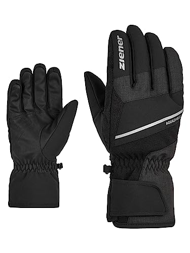Ziener Herren GEZIM Ski-Handschuhe/Wintersport | wasserdicht atmungsaktiv black tec 9