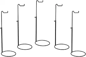 Kit 5 Expositor Porta Bolsa Suporte Para Vitrines Lojas Balcão