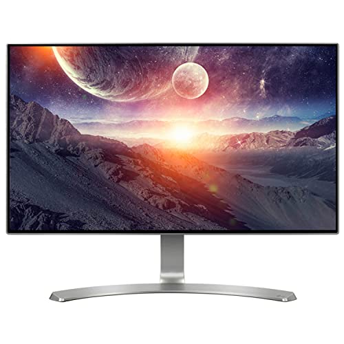 LG 23.8 inch (60.45 cm) Borderless LED 1920×1080 Pixels Monitor – Full HD, IPS Panel with VGA, HDMI, Audio in/Out Ports and in-Built Speakers – 24MP88HV (Silver/White)
