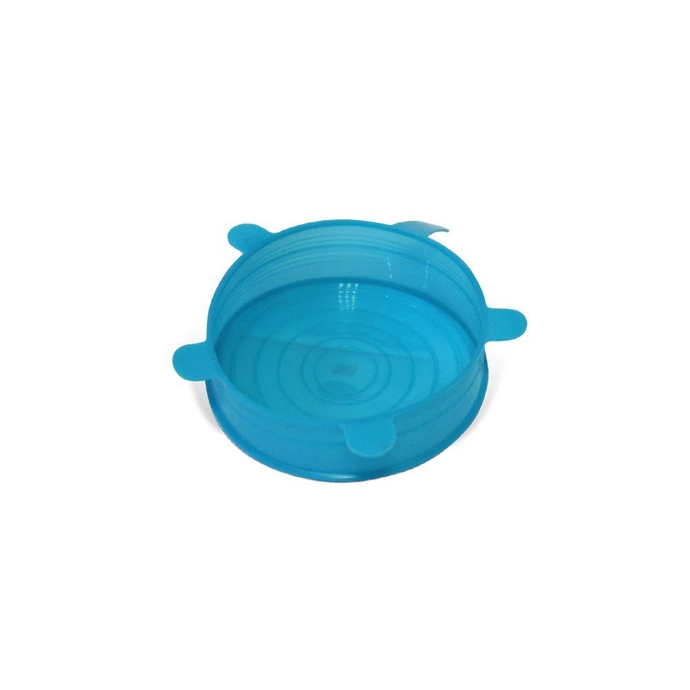 Durandal 3 Pack Universal Stretchy Silicone Lids & Reusable - Food Covers - Lid for Cans - Silicone Lids for Jars - Various Sizes - for Bowls, Cups, Cans