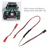 YOUTHINK Winch Remote Control, Plastic Winch Controller Adapter Plug Universal Portable RC Winch CH3 Control Cable Parts Accessory Fit for RC Car Model