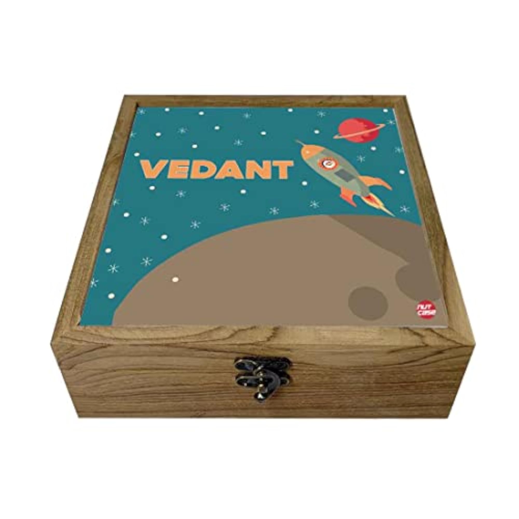 Personalized Wooden Jewellery Box Organizer, Customized Gift