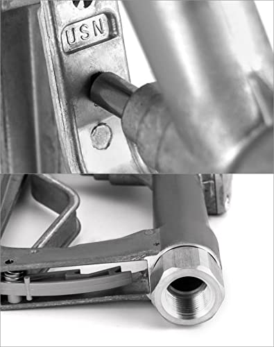Qwork Fuel Nozzle, 3/4 In. Npt Manual Fuel Nozzle With Hook, Max Pressure 50 Psi, For Gasoline, Kerosene, & Diesel Fuel Pump, 2 Pack #TOP4