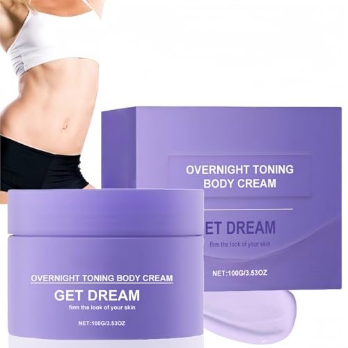 100G Firming Body Lotion & Moisturiser for Women Get Dre/amy Overnight Body Toning Cream Multi Effect Massage Skin Tightening Cream Firming Moisturiser Bo/dy Oil Massage Crea/m for All Skin Types