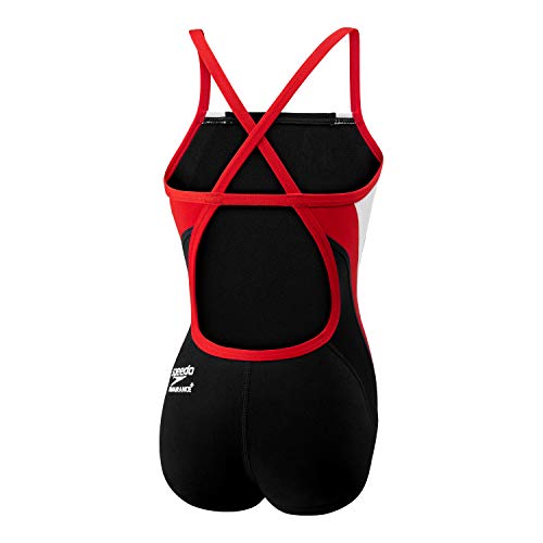 Speedo Launch Splice Cross Back Endurance + Maillot de Bain Fille - 2