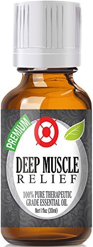 Deep Muscle Relief Blend Essential Oil - 100% Pure Therapeutic Grade Deep Muscle Relief Blend Oil - 30ml