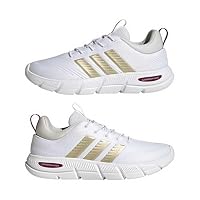 adidas Damen Cloudfoam Flex Elastic Laces Shoes, FTWR White/Cyber met./Crystal White, 36 2/3 EU – Ansicht 6