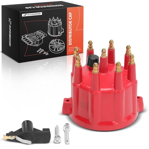 A-Premium Ignition Distributor Cap Compatible with Dodge Ram 1500 2500 3500 Ram 1500 2500 3500 Van Durango Dakota B150 & Jeep Grand Cherokee Grand Wagoneer