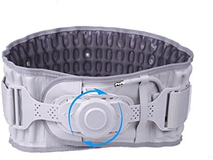 Back Brace Air Decompression Back Belt Lumbar Spinal Inflabale Traction Belt Back Support Massage Brace for Lumbar Pain Relief