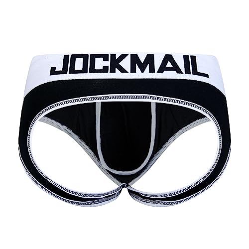 JOCKMAIL 2PCS/Pack Mens Underwear Briefs Mens Breathable Briefs Comfortable Mens Bikini Briefs3