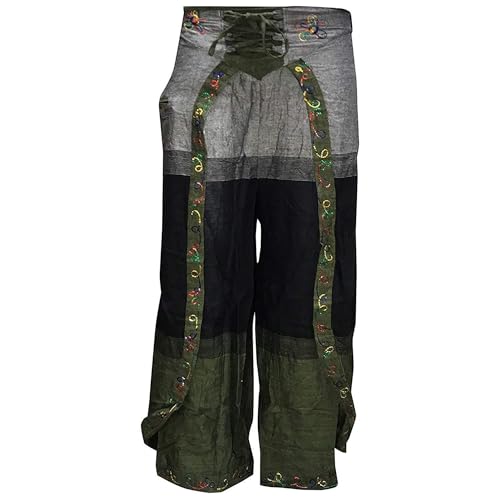 Pantalon hippie enveloppe fluide pour éliminer l'inconfort d'été