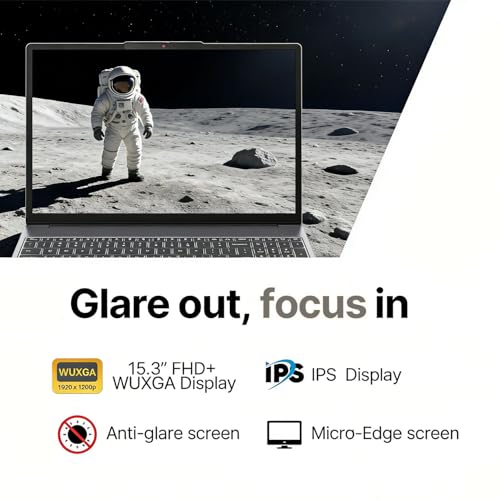 Image of Lenovo IdeaPad Slim 3i • 2026 Edition • 15.3 inch WUXGA FHD Laptop • Intel Core i7-13620H • 16GB LPDDR5RAM • 512GB PCle SSD • Privacy Shutter • Dolby Audio • Copilot AI Key • WiFi 6 • Win 11