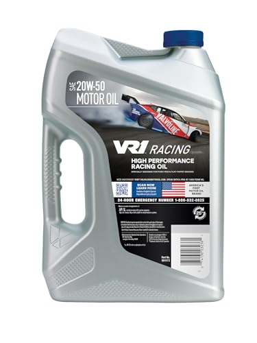 Image of Valvoline VR1 Racing SAE 20W-50 Motor Oil 5 QT, Case of 3