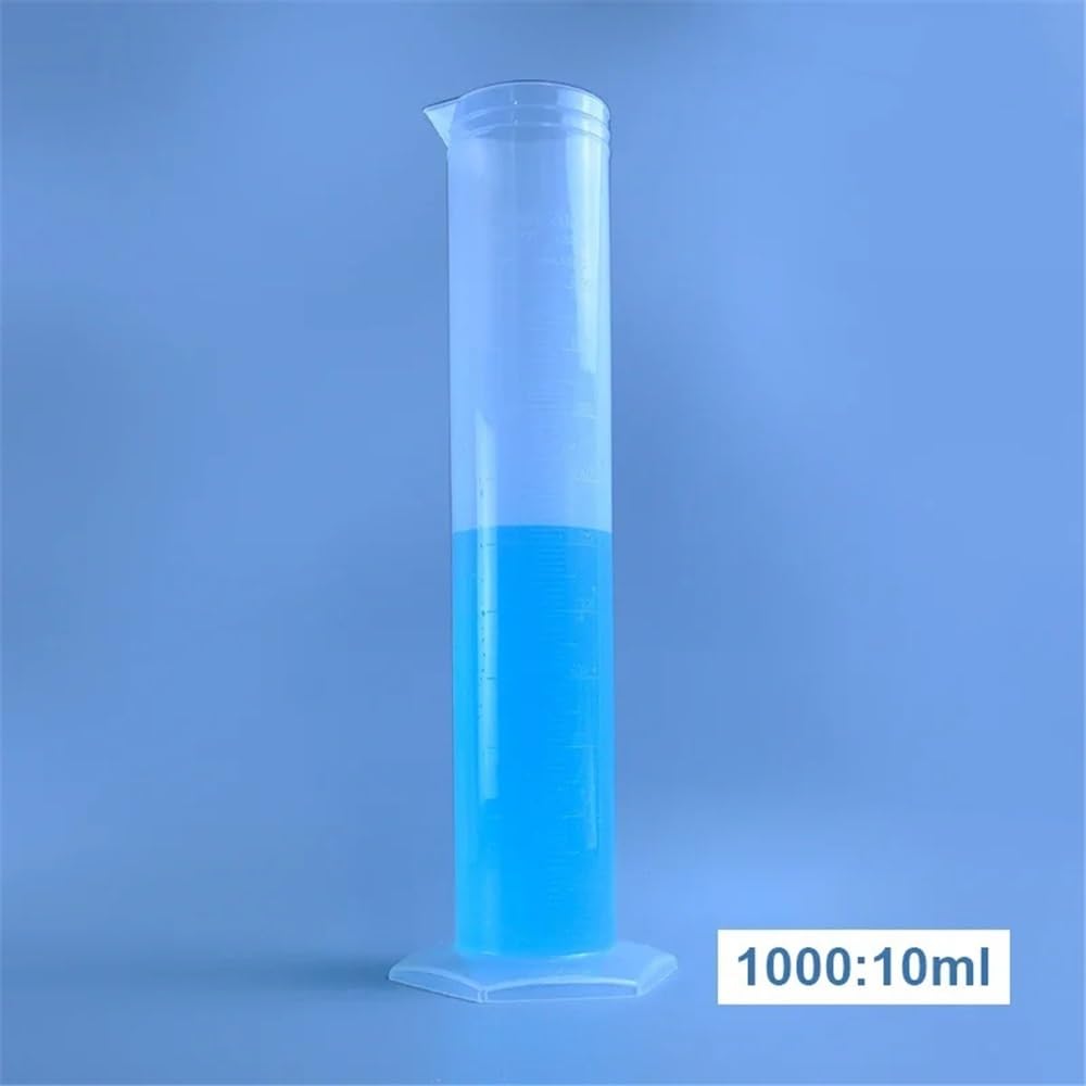 1 cilindro graduado de plástico for laboratorio, herramientas y accesorios 5 a 2000 ml Equipamiento de laboratorio