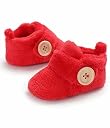Star Fish Baby Boys & Girls 3 TO 6 Months Skin Friendly Comfortable Baby printed Booties (Red-COMBO-(2)-1235-1219) gallery image
