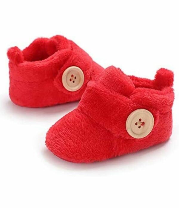 Image of Star Fish Baby Boys & Girls 3 TO 12 Months Skin Friendly Comfortable Baby printed Booties
