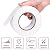 CANOPUS Double Sided Carpet Tape for Area Rugs, Multi-Purpose Carpet Adhesive, Suitable for Tilings, Wood Floors, Non-Slip Rug Tape, White, Size: 2in x 30 yd