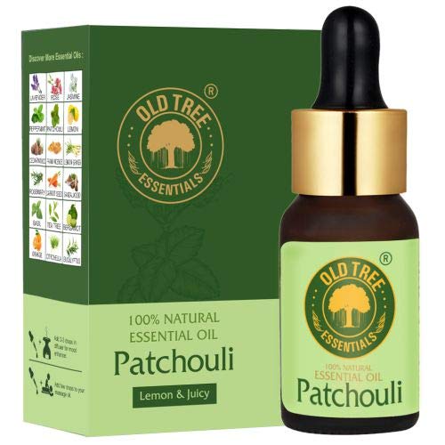 Old Tree Patchouli Essential Oil (15ml) - for Skin, Hair Care, Home Fragrance, Aromatherapy - Pure and Natural Oil with Dropper for Stress Relief and Relaxation (B07MTVQJR6) Amazon Price History, Amazon Price Tracker