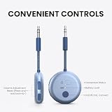 Avantree SoundJet R1 – 25-godzinna bezprzewodowa Bluetooth-adapter do wszystkich AirPods (Pro/Max) z Qualcomm & aptX Adaptive, bezprzewodowy transmiter audio do lotów, działa ze słuchawkami Bluetooth