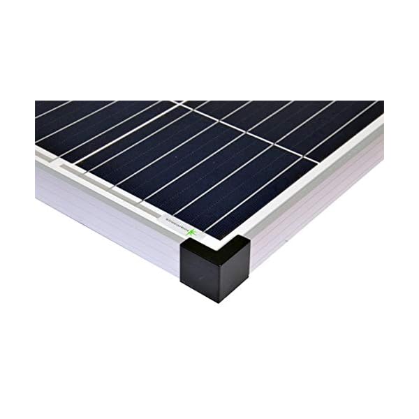 solartronics Komplettset 3x140 Watt Poly Solarmodul NM 1500 W Spannungswandler 30A Laderegler blau Photovoltaik… – Bild 3