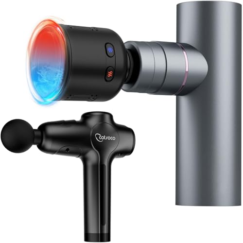 Pistolet de Massage Musculaire,Cotsoco Massage Gun à Percussion des tissus profonds pour les...