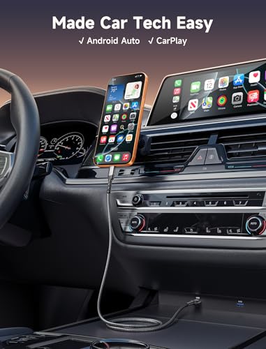 image for JSAUX USB C Cable [2-Pack 10ft], USB A to USB Cord Fast Charging for i