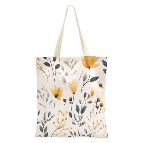 Heavy-Duty Canvas Tote Bag with Magnetic closure - 20kg Capacity Reusable