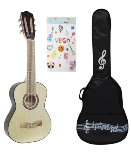 GUITARRA INFANTIL (Veteado chocolate)
