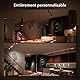 Philips Hue White & Color Amb. Perifo Erweiterungsspot, dimmbar, 16 Mio. Farben, steuerbar via App, kompatibel mit Amazon Alexa, Apple HomeKit & Google Assistant, schwarz (Packung mit 4)