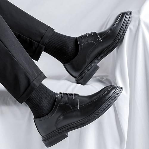 Men's Lace-ups Oxford Formal Dress Shoes Brogue Derbys Comfort Classic Business Office Wedding Shoes4