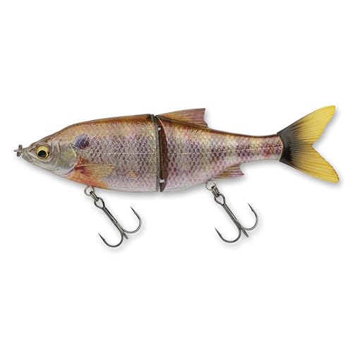 Savage Gear 3D Shine Glide Fishing Bait, 1 oz, Ghost Gill, Realistic Contours, Colors & Movement, Durable Construction, Quality Hooks and Rings, Unmatched Swimming Motion