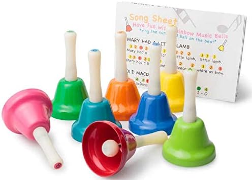 Tobar 7958 Rainbow Music Bells, Mixed
