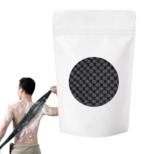 Peeling Duschtuch Exfoliating Antibacterial Shower Towel Peeling Körper Duschtuch Hautreinigung Und Peeling für Den Körper Sanftes Peelingtuch für Männer Fraue Die Dusche Duschhandschuh