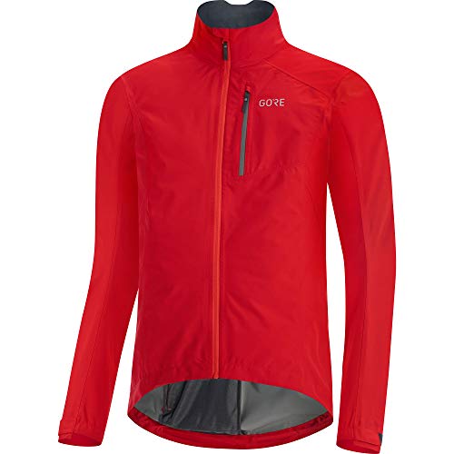 GORE WEAR Men's Gore-tex Paclite Jacket, Red, L