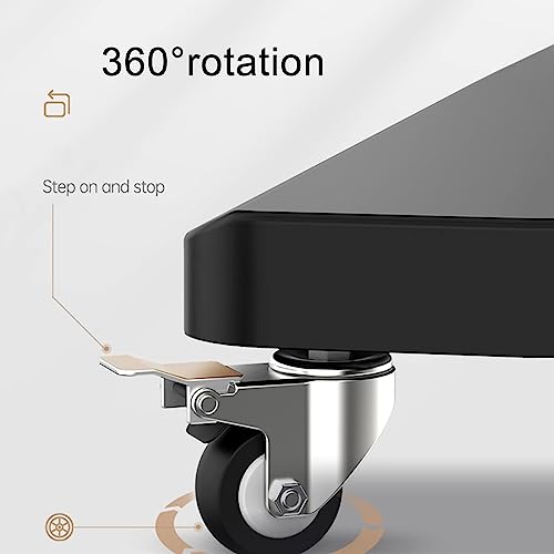 Soporte móvil para TV con ruedas hasta 100kg miniatura 3