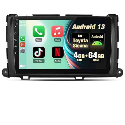 Solvitek 9 inch Car Radio for Toyota Sienna 2011-2014