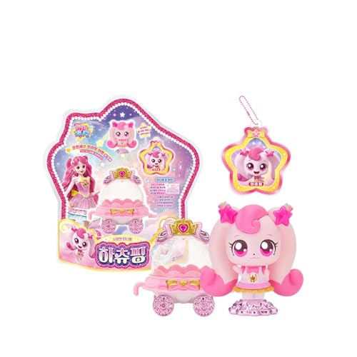 GIANANO Shooting Star Catch Teenieping Collectible Display Article, Catchtiniping Royal Display Item Heartsping 하츄핑 PlaySet