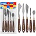 MEEDEN Spatula Palette Knife Painting Mixing Scraper Set, Pack of 5