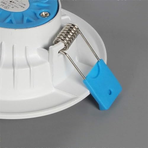 Downlight LED encastrable rond blanc de 30W et 3000K pour plafond - 5