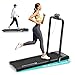 Mobvoi Home 3 en 1 Tapis de Course Pliable avec Plateforme de Marche Inclinable à 6% Tapis de Course de Bureau,2.5 HP, 120 kg, 12 km/h, Portable, sous Le Bureau