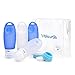 ValourGo Leak Proof Silicone Travel Bottles TSA Approved 3 OZ Travel Containers for Toiletries