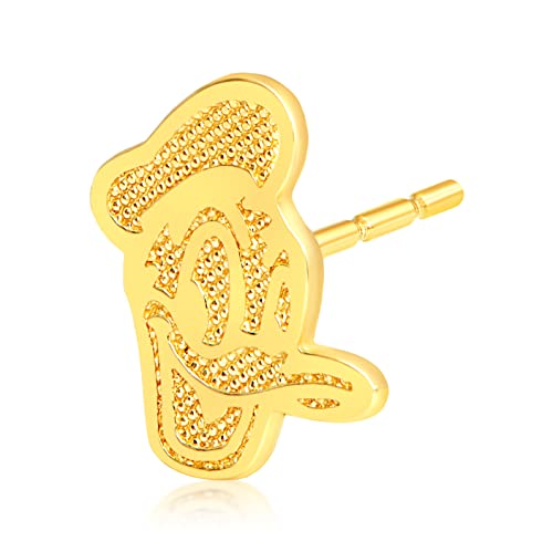 Disney Classics Donald Duck Stud Earrings, 14k Gold4