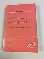 Washington Irving: Selected Prose B00H2SMF5Q Book Cover