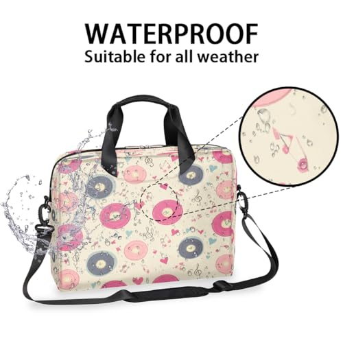 Maletín para laptop 15.6-16 pulgadas con correa resistente al agua miniatura 3