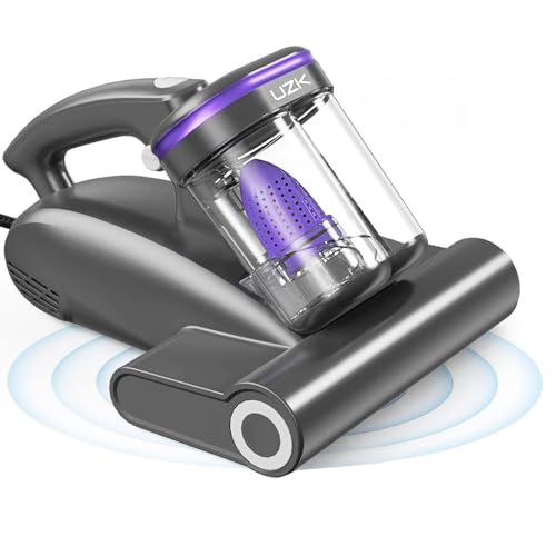 Bed Vacuum Cleaner Mattress Vacuum Cleaner,16Kpa Powerful Handheld Vacuums with UV-C Light & Double...