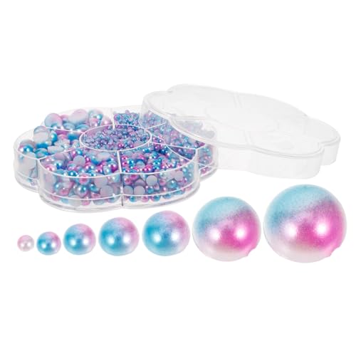 FOMIYES 4 Caixas De Flor De Ameixa Acessórios Para Arte Em Unhas Pequenas Pérolas Para Arte Em Unhas